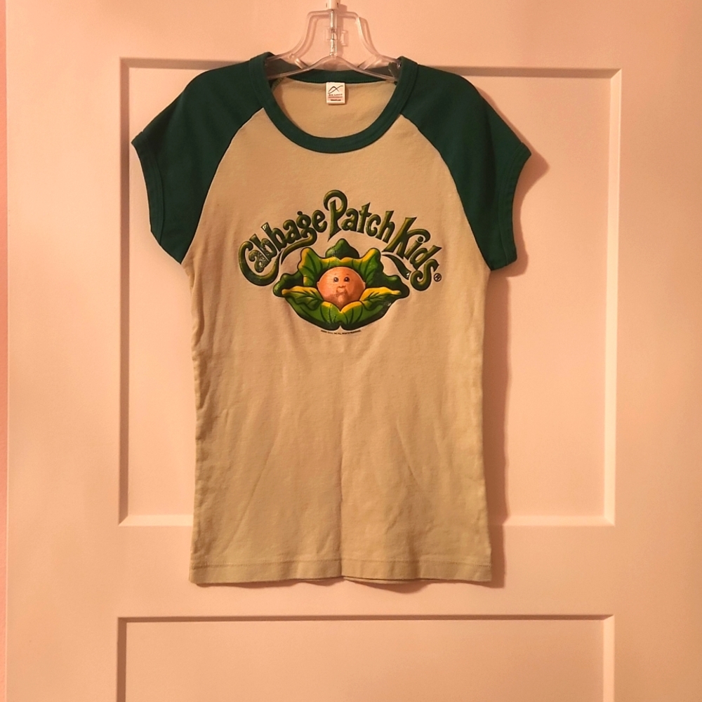 Vintage  sz medium 8-10 girls Cabbage patch shirt EUC
